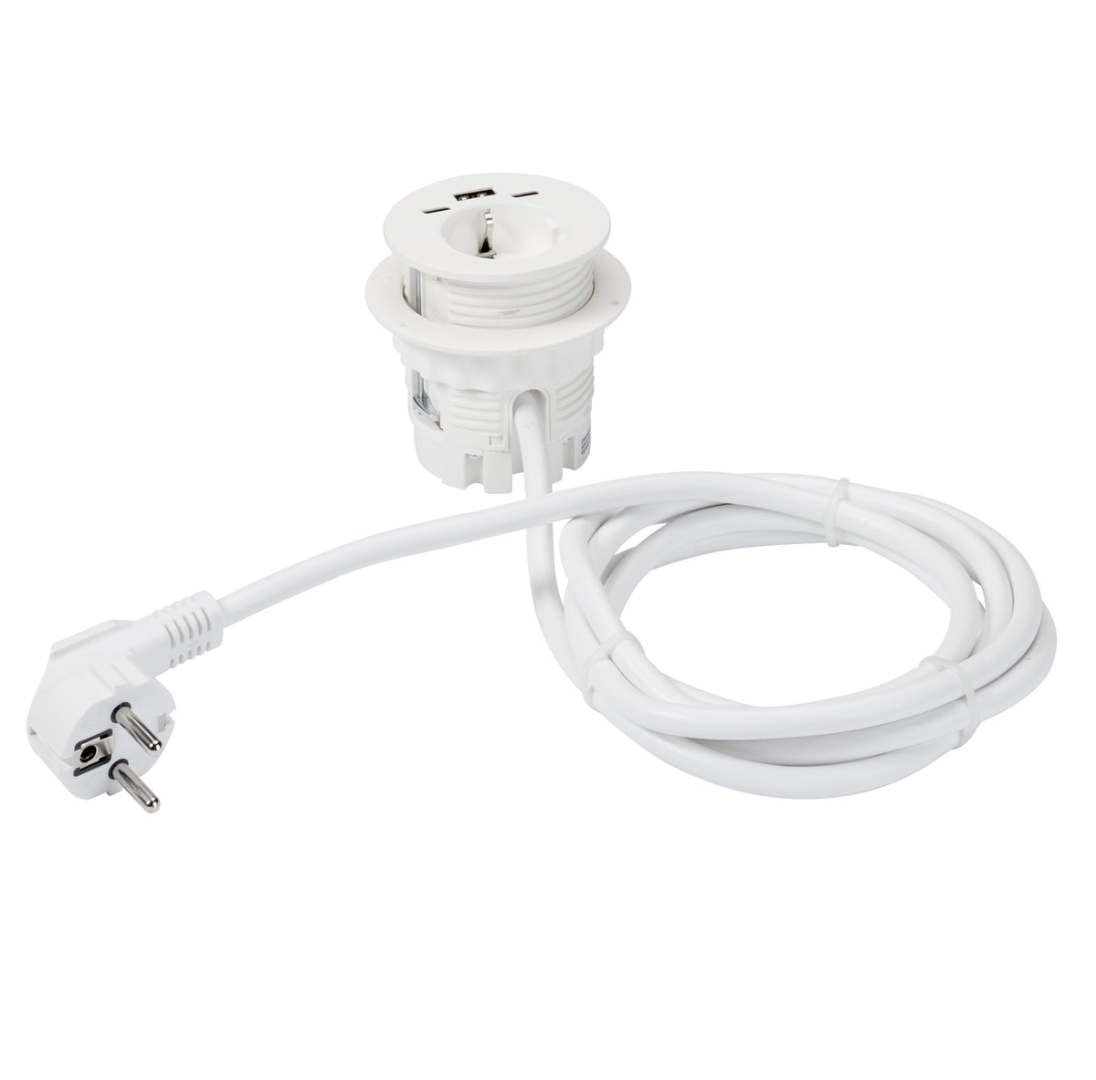 Stopcontact Ora inbouw 6 cm met USB