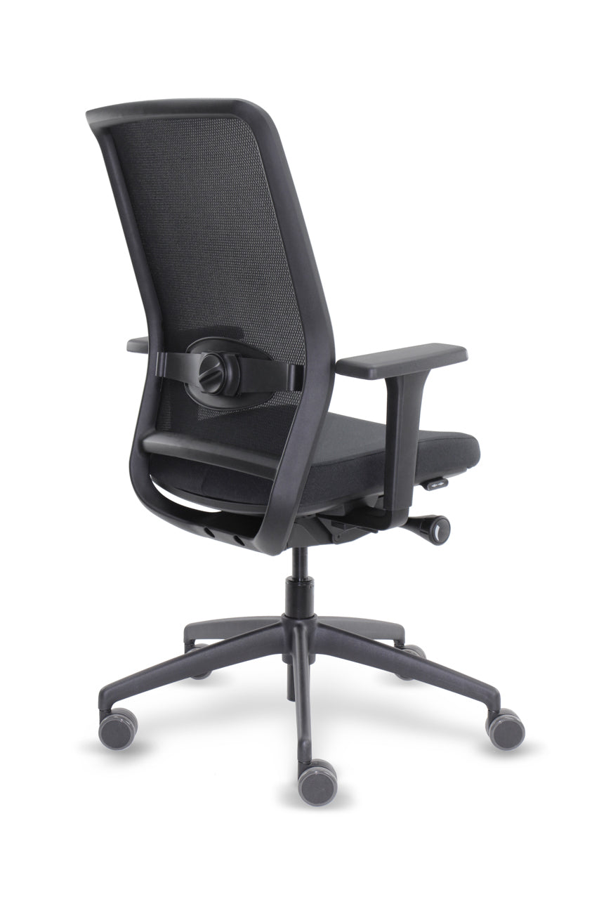 Bureaustoel Office 220 met netrug en 4D-armleggers