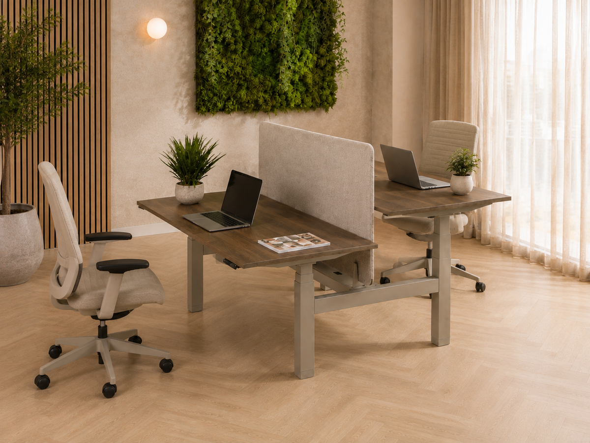 Elektrisch zit-sta bureau Ora 140x80 cm Budget