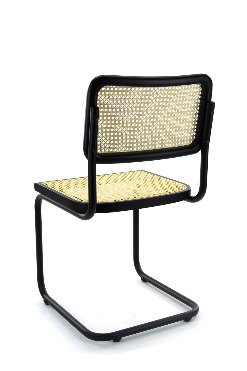 Ontvangststoel Studio webbing zwart zwart zonder