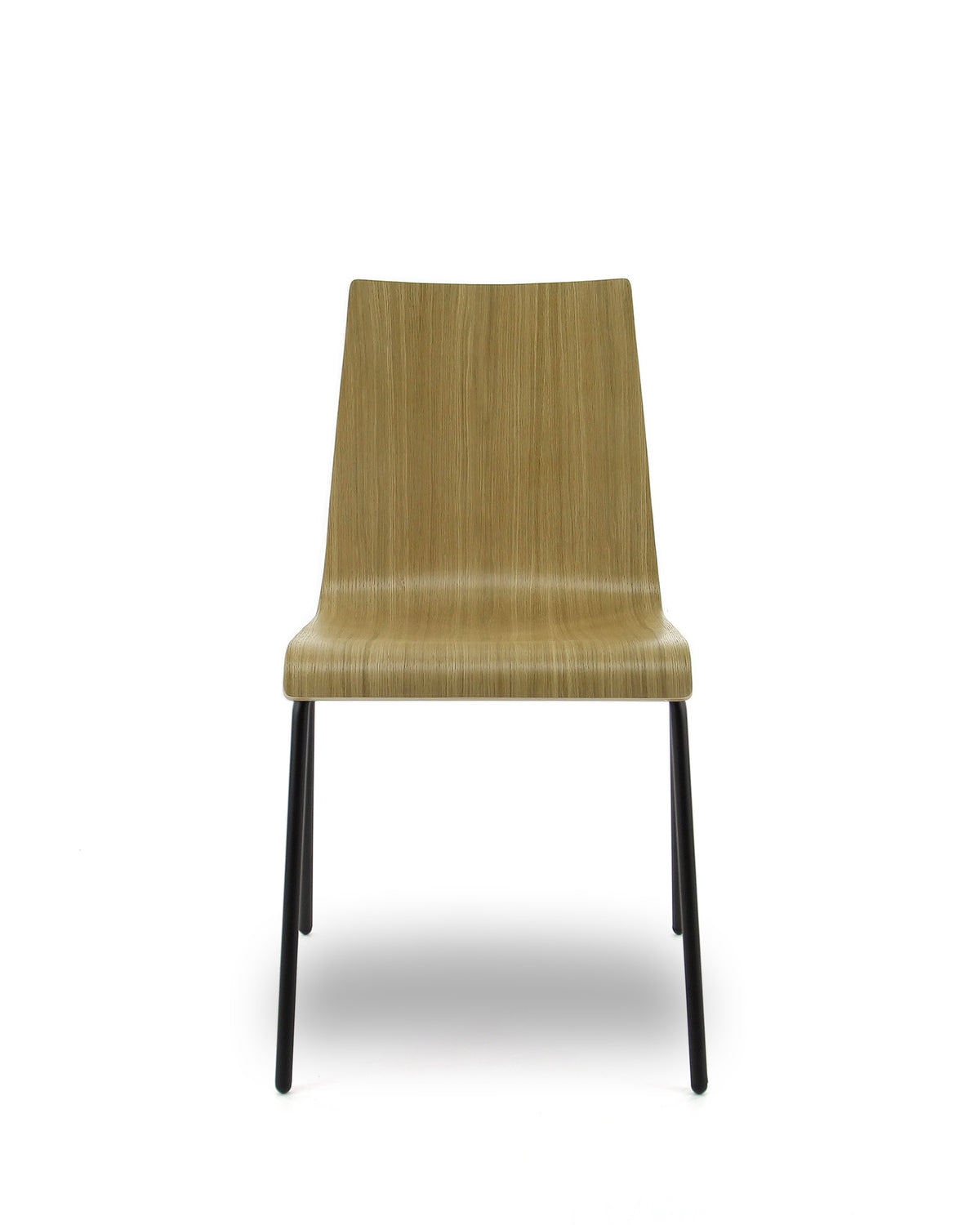 Kantinestoel P-3 houten zitschaal blank eiken