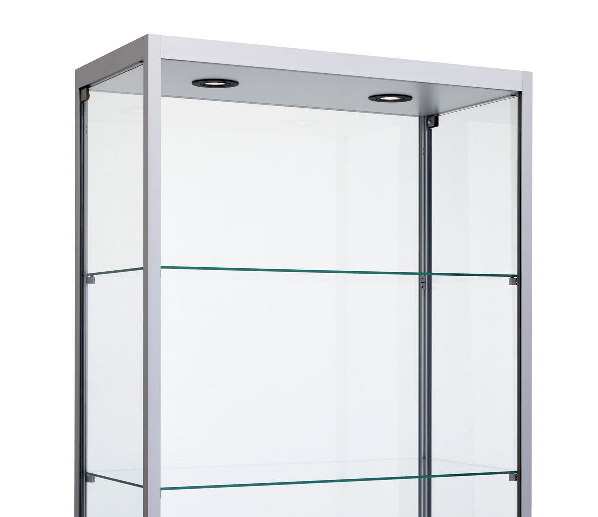 Vitrinekast Ora 80x40x198 cm glas