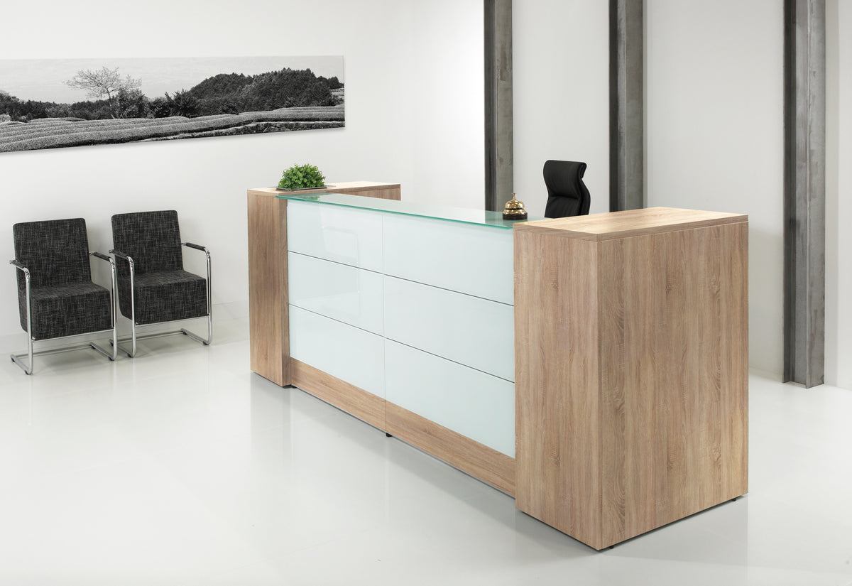 Receptiebalie Ora 288x78 cm 110 cm hoog