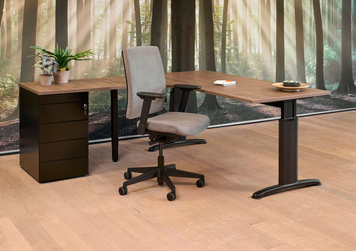 Hoekbureau Ora 160x120 cm links Flex