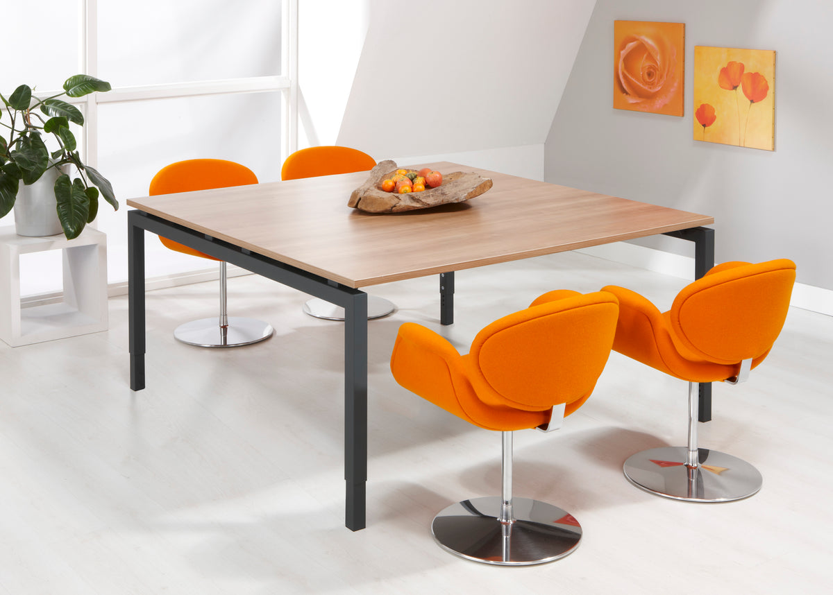 Vergadertafel Ora 180x80 cm 4-poot