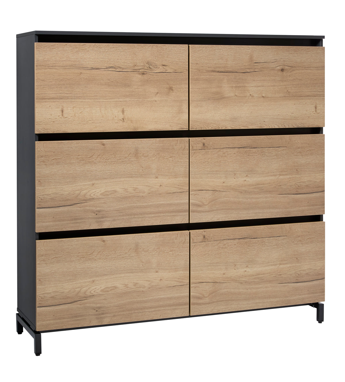 Dressoirkast Ora 155x160x44 cm halifax eiken