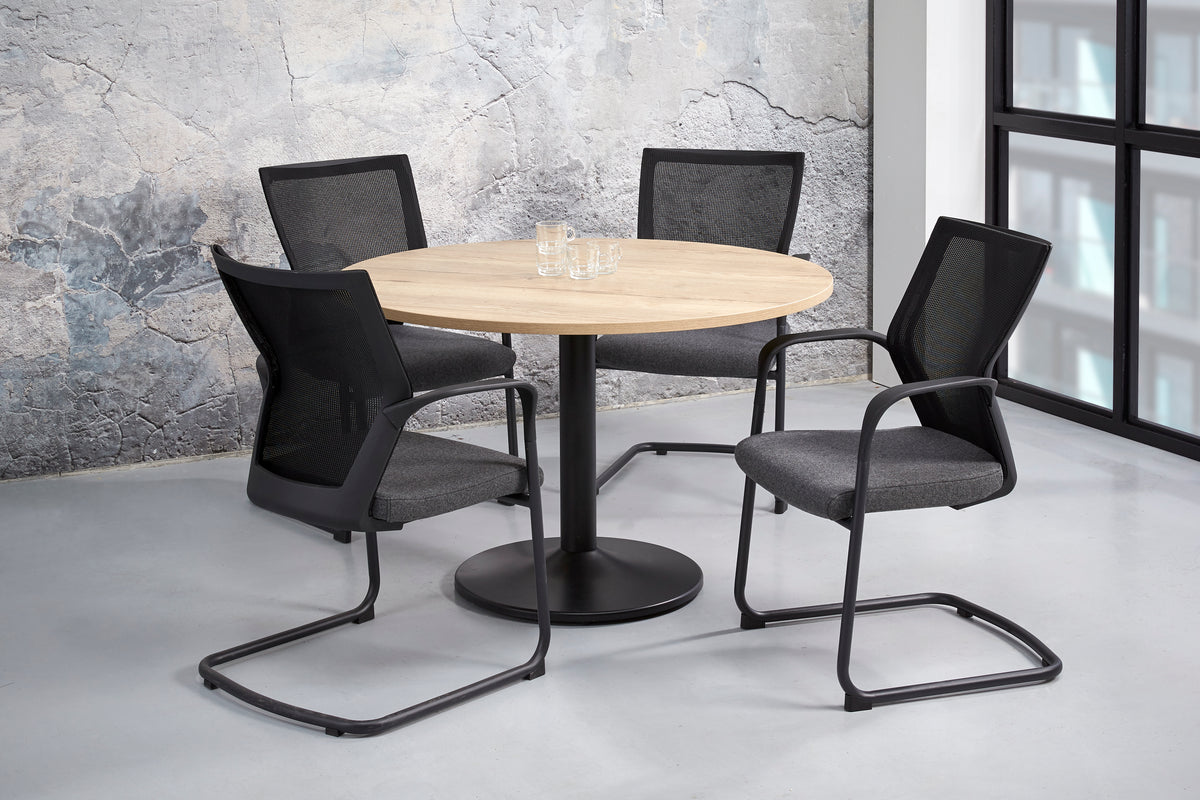 Vergadertafel Ora rond 120x120 cm