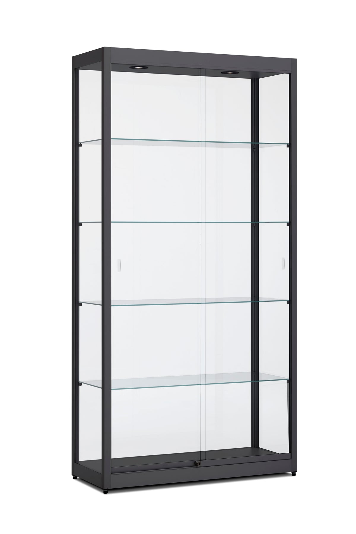 Vitrinekast Ora 100x40x197 cm glas