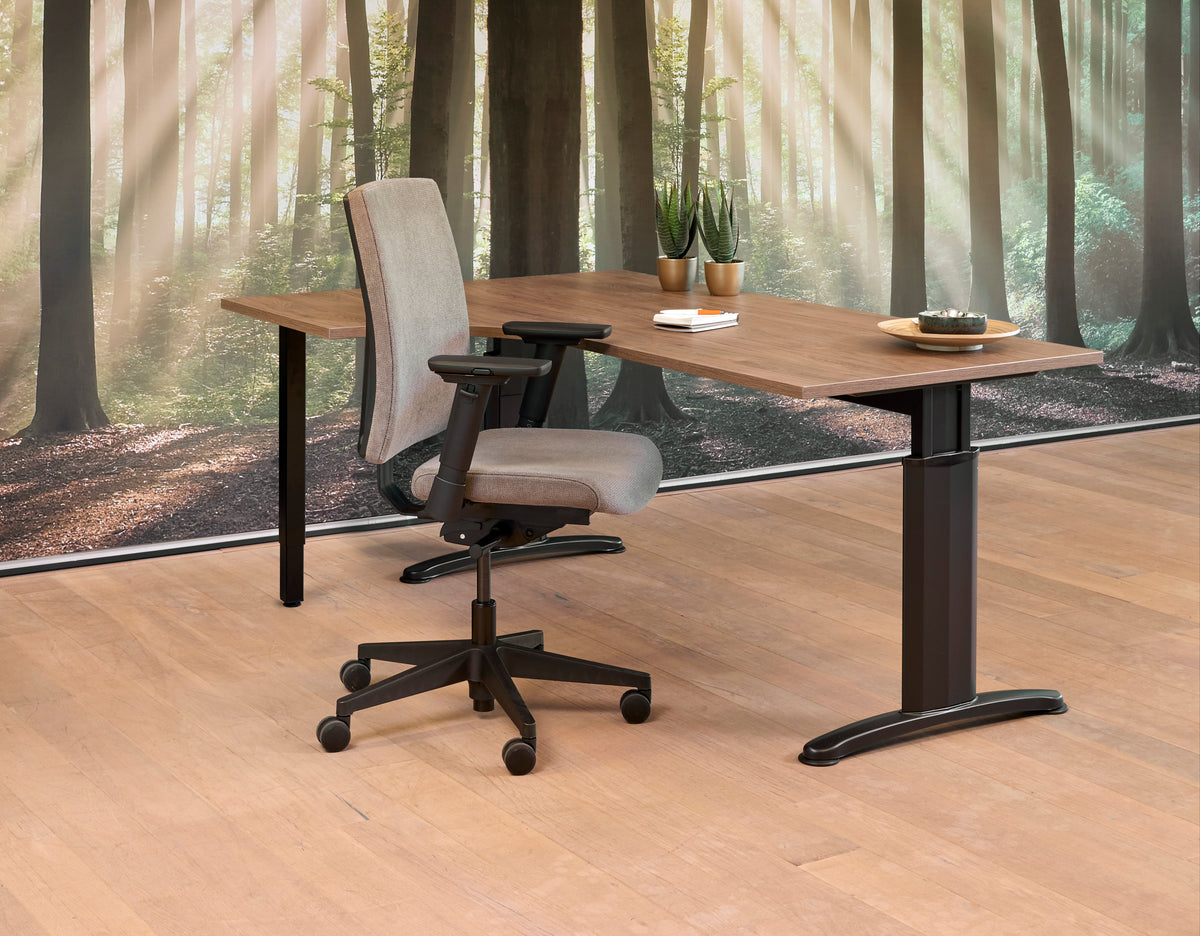 Hoekbureau Ora 160x120 cm links Flex
