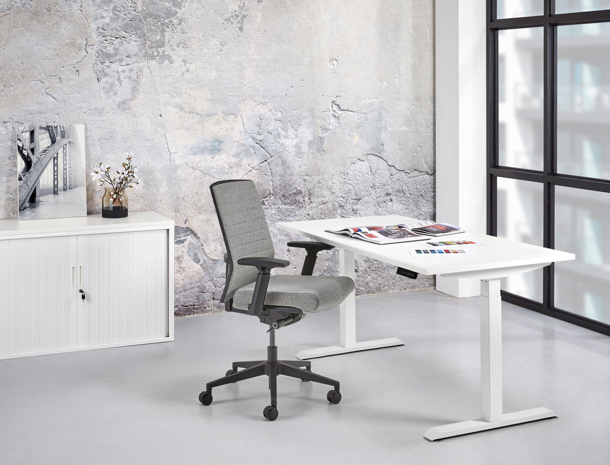 Elektrisch zit-sta bureau Ora 180x80 cm Basic 1 motor