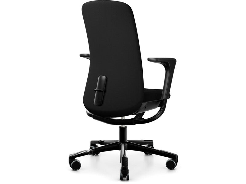 HAG Sofi 7200 in zwarte stof achterkant