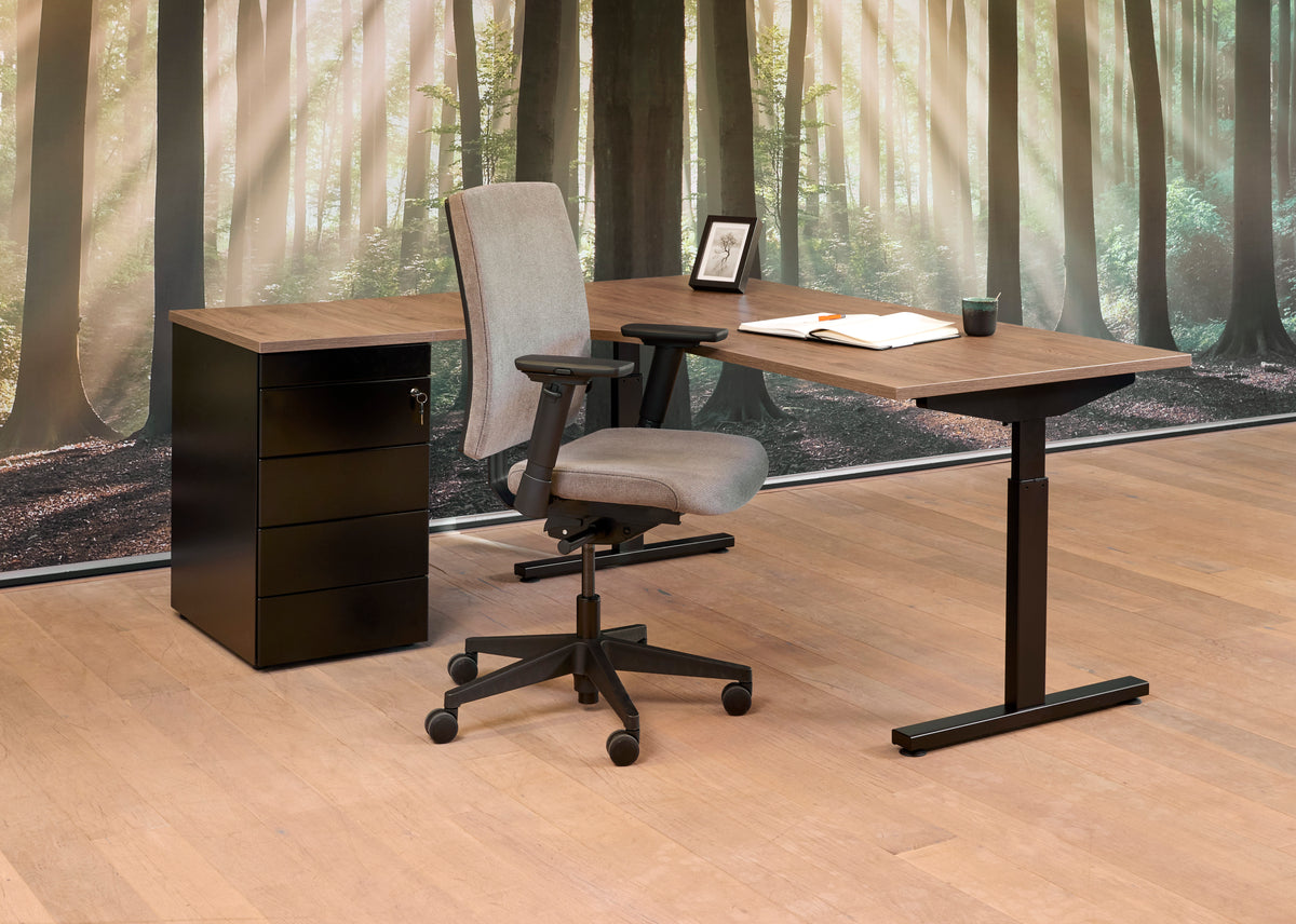 Hoekbureau Ora 180x120 cm links Basic