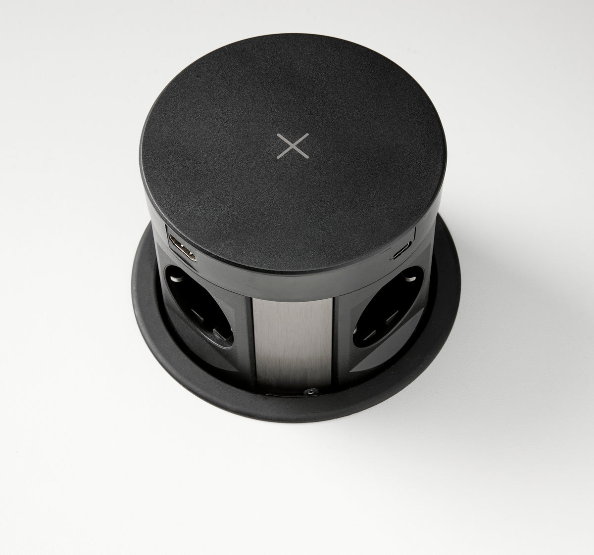 Pop-up stopcontact Ora 12 cm met HDMI en CAT6