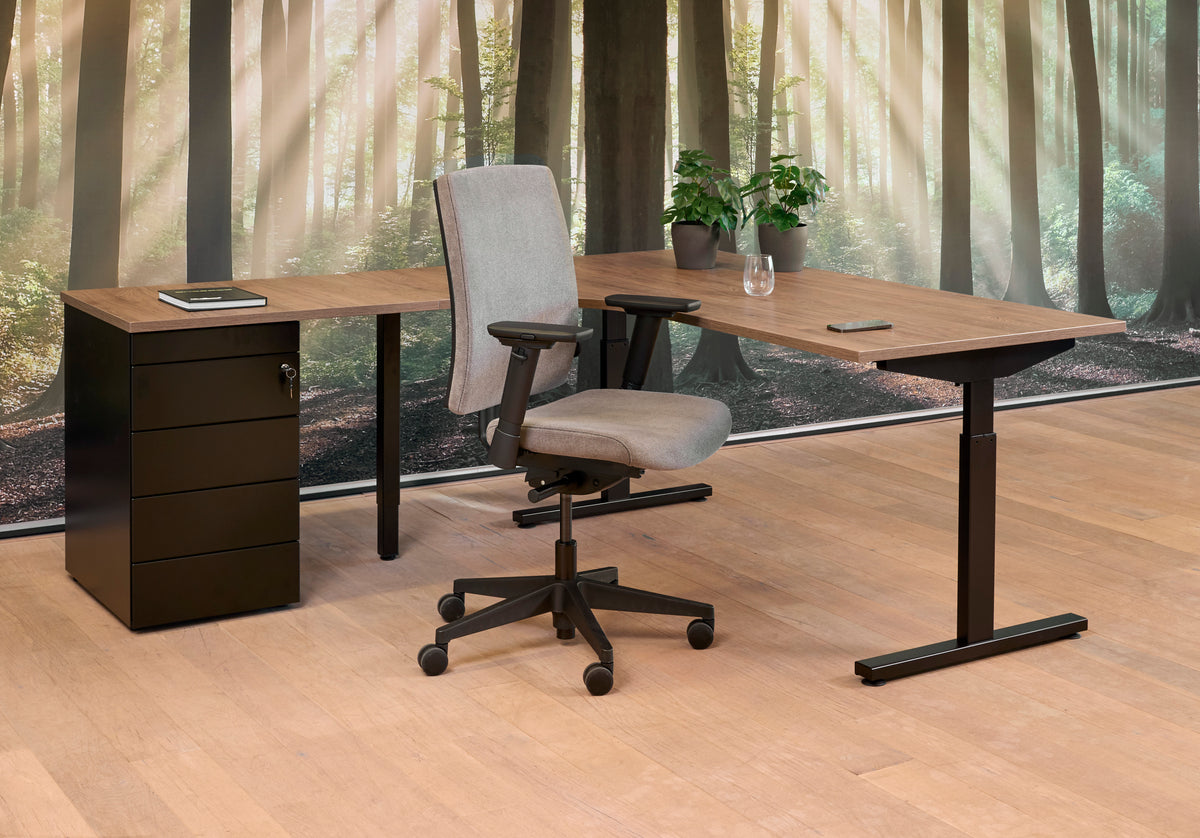 Hoekbureau Ora 180x120 cm links Basic