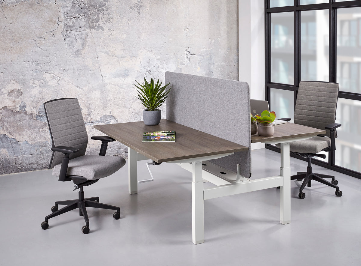 Duo bureau Ora 120x80 cm met slinger
