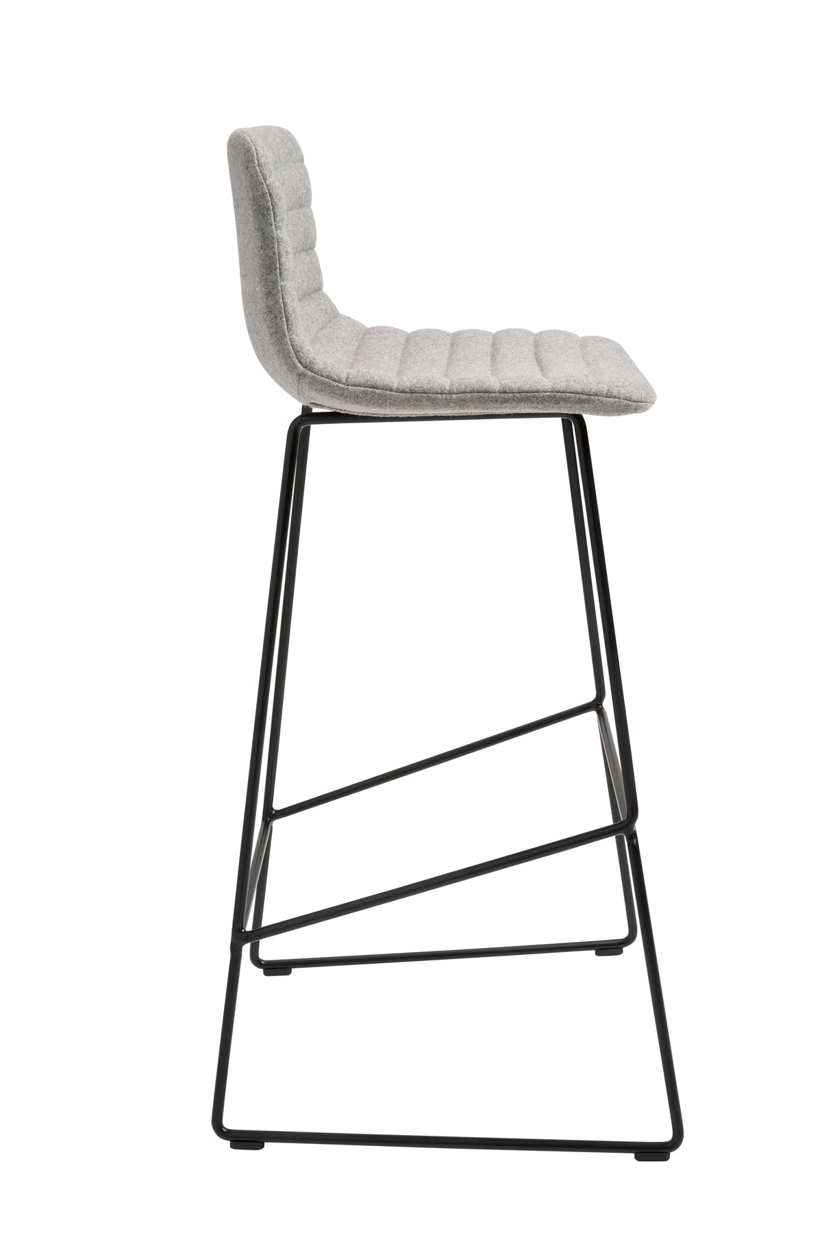 Barkruk Ora draadframe wolvilt 76 cm