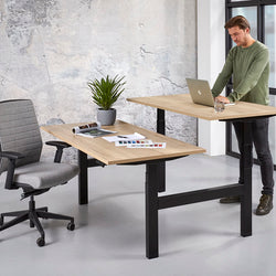 Duo zit-sta bureau Ora | 120x80 cm | Elektrisch