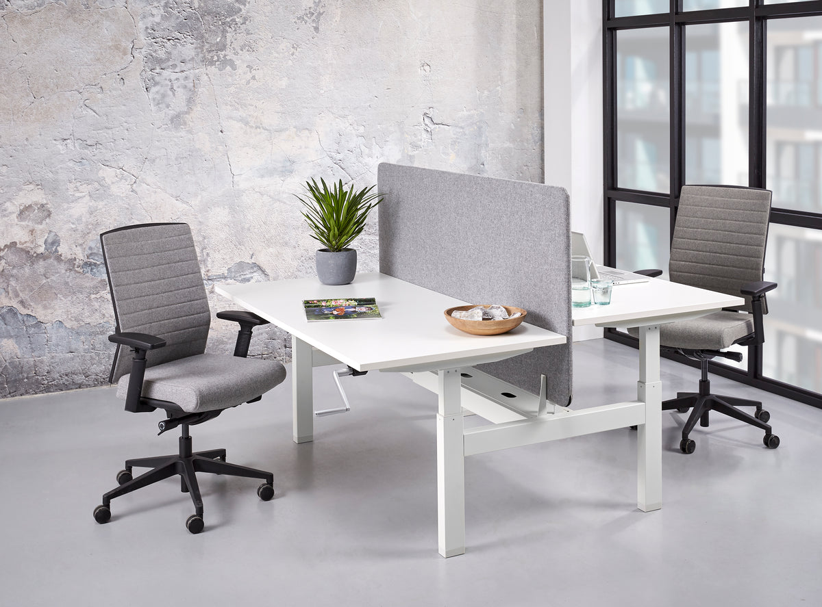 Duo bureau Ora 120x80 cm met slinger