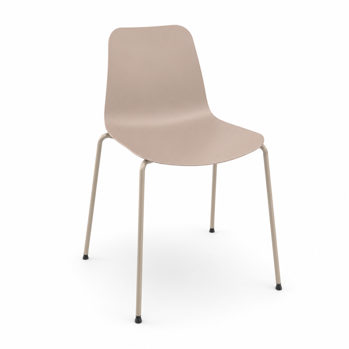 Kantinestoel Ora stalen frame met kuip