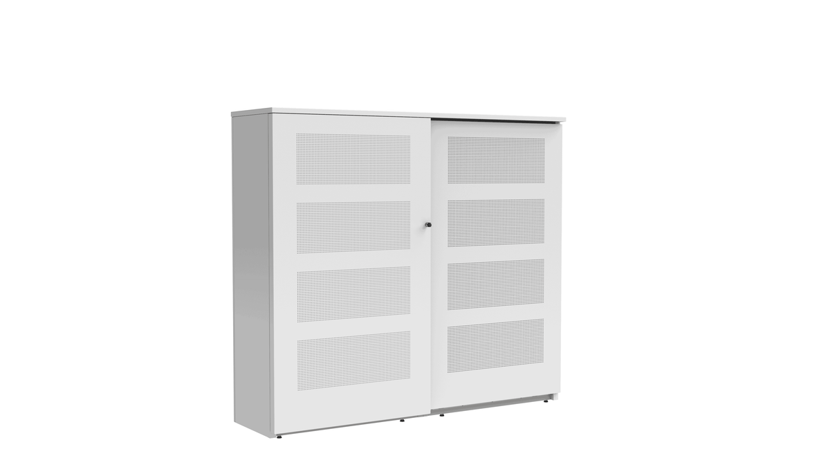 Akoestische kast Ora 159x160-240x47 cm geperforeerd