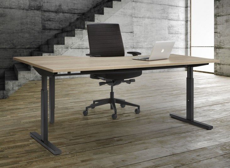 Hoekbureau met hoek rechts