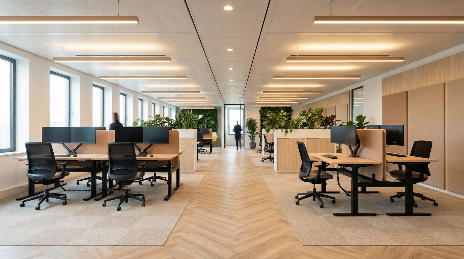 Kantoor inrichten voor 10 tot 25 werkplekken