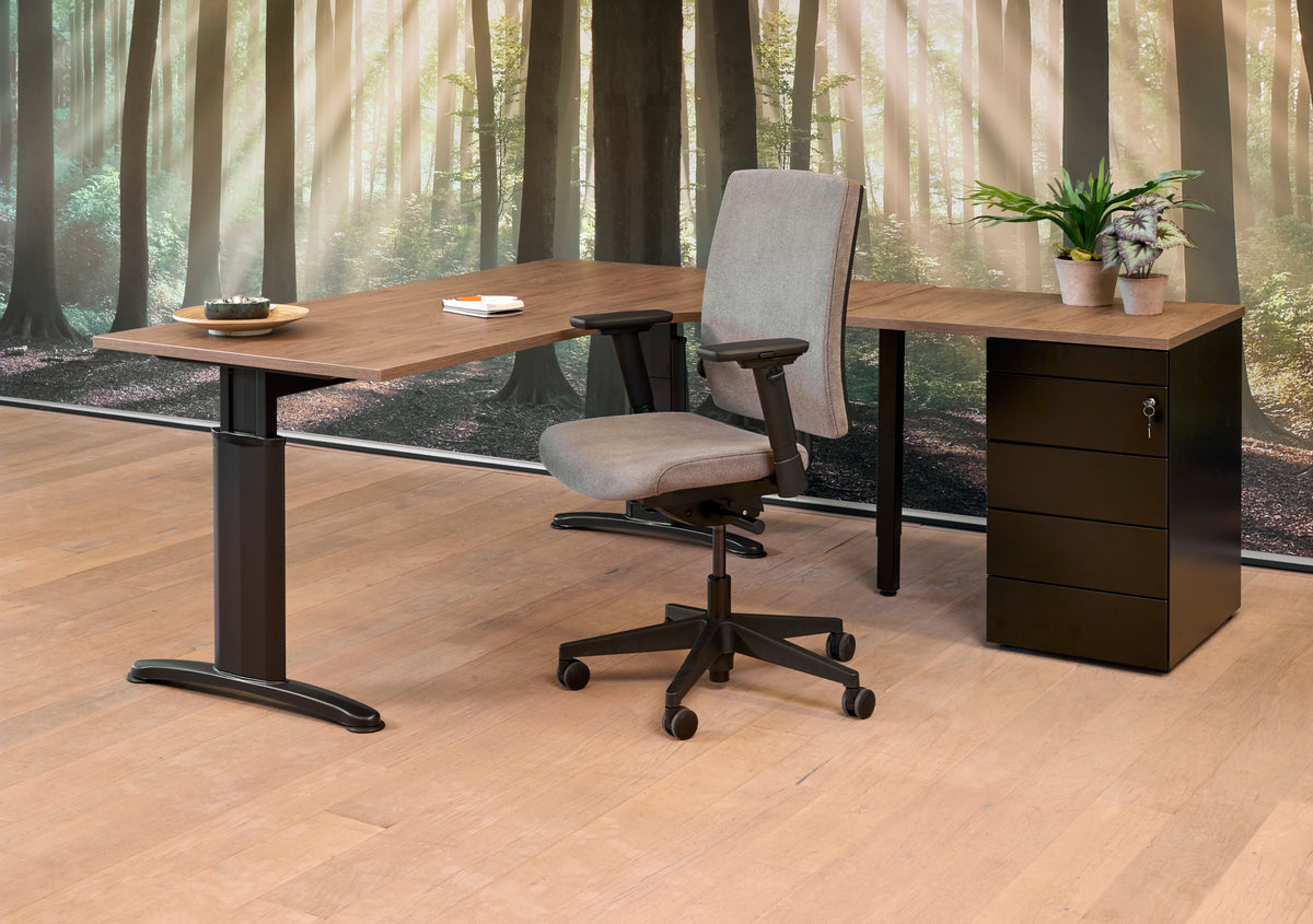 Hoekbureau Ora 160x120 cm rechts Flex