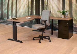 Hoekbureau Ora 160x120 cm rechts Flex