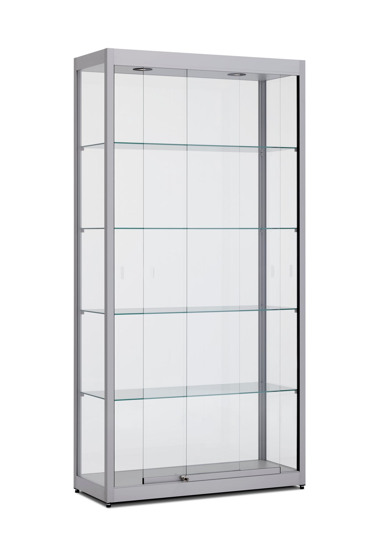Vitrinekast Ora 100x40x197 cm glas