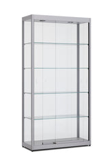Vitrinekast Ora 100x40x197 cm glas