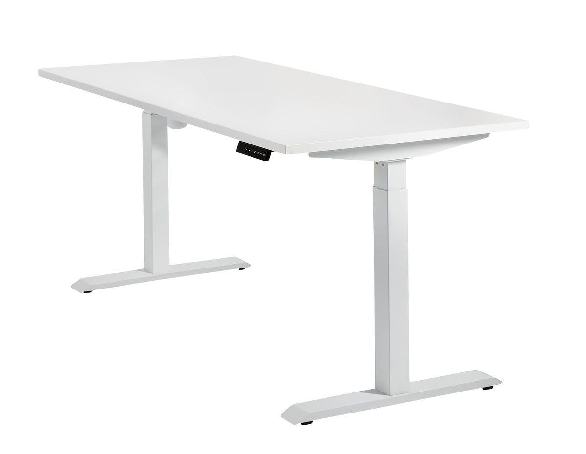 Elektrisch zit-sta bureau Ora 140x80 cm Basic 1 motor
