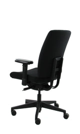 NPR 1813 bureaustoel Dynamic 400 (Chairsupply A340 NPR) schuin achteraanzicht