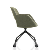 Vergaderstoel Ora Spin boucle verrijdbaar