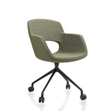 Vergaderstoel Ora Spin boucle verrijdbaar