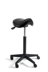 Zadelkruk Pro kunstleder comfort zwart kunststof