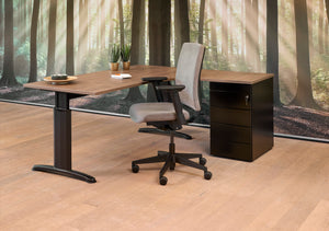 Hoekbureau Ora 160x120 cm rechts Flex