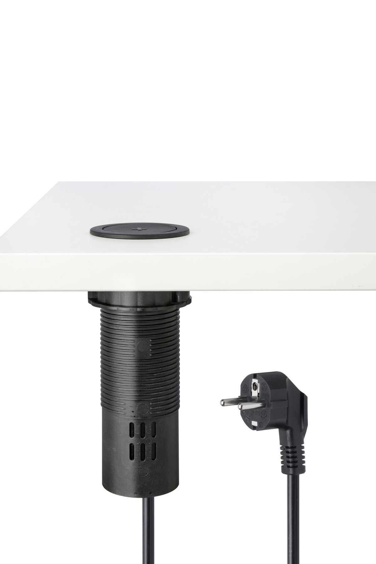 Pop-up stopcontact Ora 6 cm met draadloze lader
