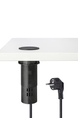 Pop-up stopcontact Ora 6 cm met draadloze lader