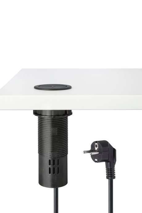 Pop-up stopcontact Ora 6 cm met draadloze lader