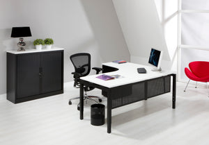 Hoekbureau Ora 160x120 cm links N-poot