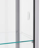 Vitrinekast Ora 100x40x197 cm glas