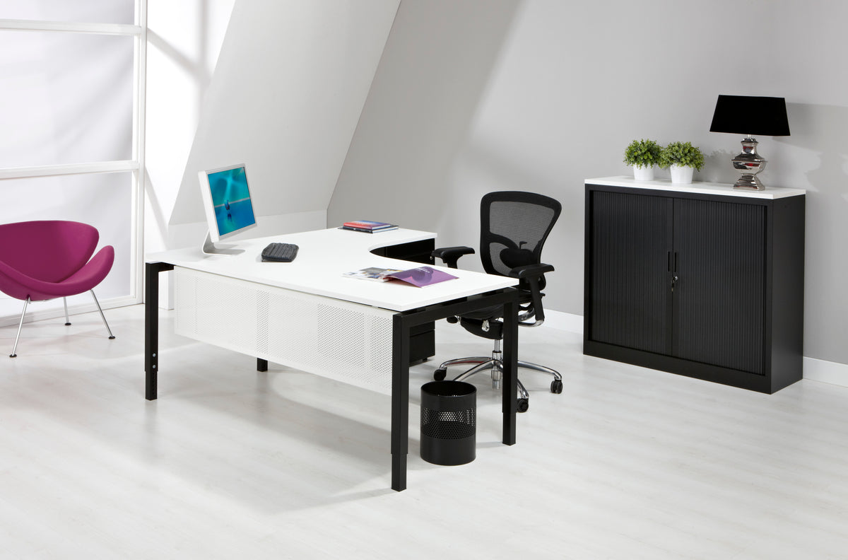 Hoekbureau Ora 160x120 cm rechts N-poot