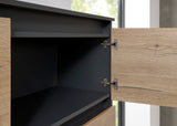 Dressoirkast Ora 155x160x44 cm halifax eiken