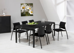 Vergadertafel Ora 180x80 cm 4-poot
