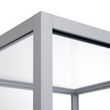 Vitrinekast Ora 50x50x198 cm glas