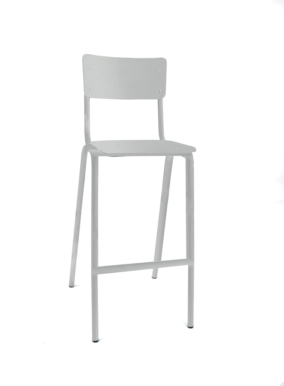 Barkruk Loft HPL wit