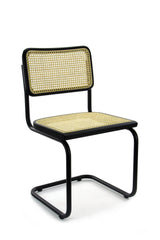 Ontvangststoel Studio webbing zwart zwart zonder