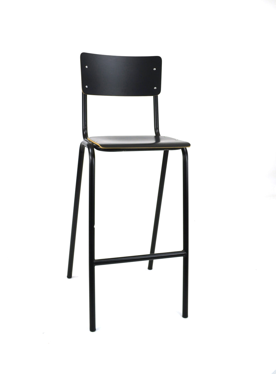 Barkruk Loft HPL zwart