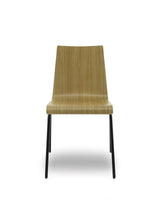 Kantinestoel P-3 houten zitschaal blank eiken