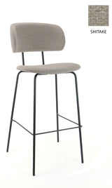 Barkruk SR met hoge rug taupe